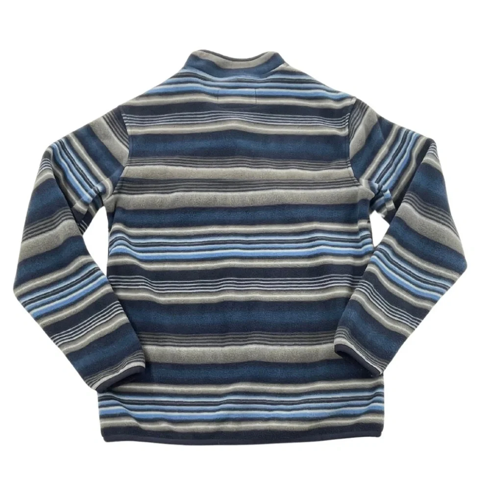 Southern Grit Striped Fleece Pullover Sweater Mens Small or Womens Medium